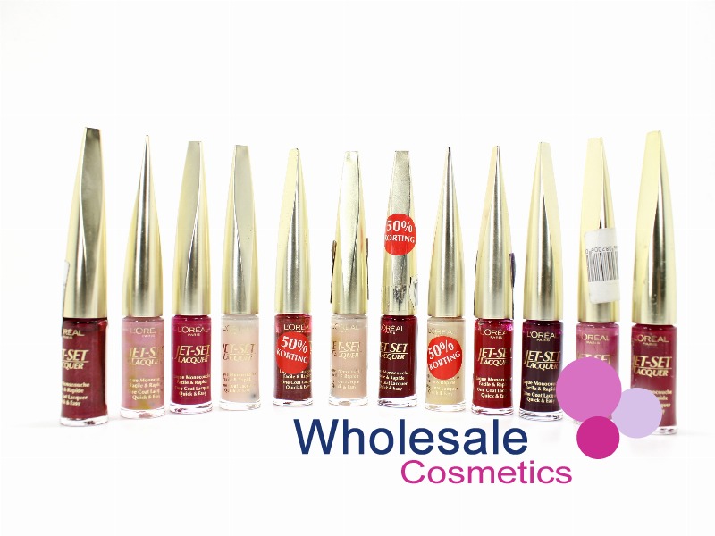 18 x L'Oreal Jet Set Ultra Nail Polish (Security Labelled) - ASSORTED